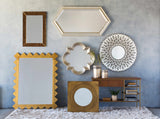 Killester Gold Frame Rectangular Mirror - Ornate Home
