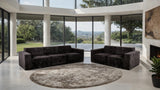 Kimara Black Loveseat - Ornate Home