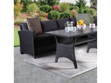 Kimara Black Outdoor Dining Table - Ornate Home