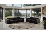 Kimara Black Sofa & Loveseat - Ornate Home