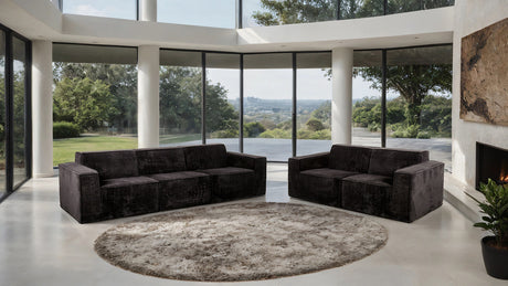 Kimara Black Sofa - Ornate Home