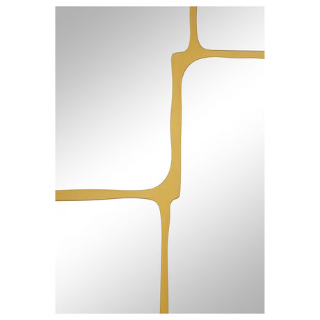 Kimberly Gold Wall Mirror - Ornate Home