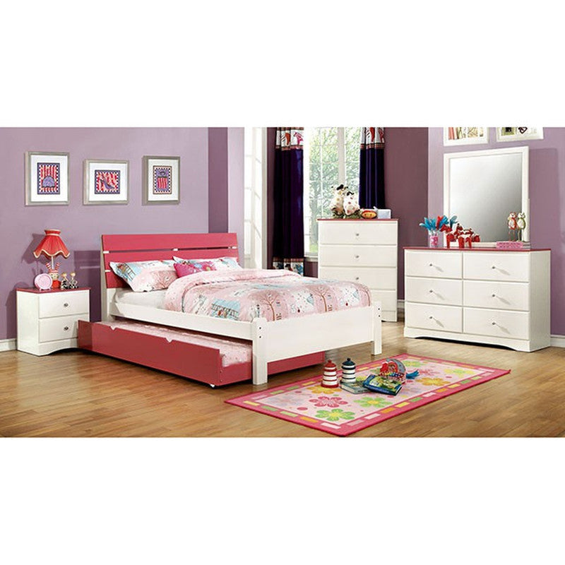 Kimmel White/Pink Chest - Ornate Home