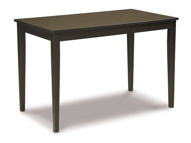 Kimonte Dark Brown Dining Table (Online Special Price) - Ornate Home