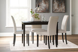 Kimonte Dark Brown Dining Table (Online Special Price) - Ornate Home