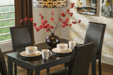 Kimonte Dark Brown Dining Table (Online Special Price) - Ornate Home