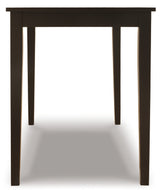 Kimonte Dark Brown Dining Table (Online Special Price) - Ornate Home