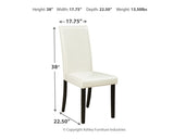 Kimonte Ivory Dining Table with 4 Chairs - Ornate Home