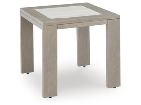 Kimpton Isle Brown Outdoor End Table - Ornate Home