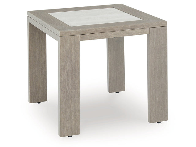 Kimpton Isle Brown Outdoor End Table - Ornate Home