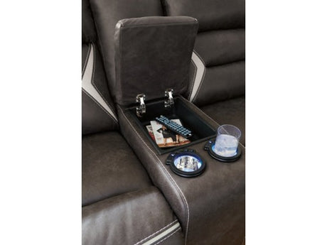 Kincord Midnight 3-Piece Power Reclining Sectional - Ornate Home