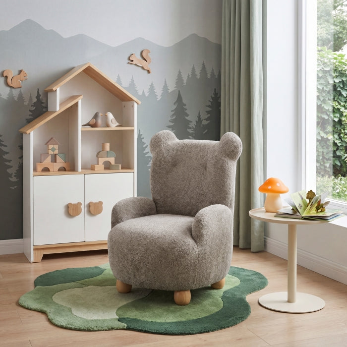 Kindred Gray Kid's Chair - Ornate Home