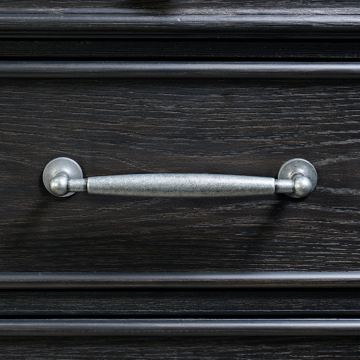 Kings Court Black 10-Drawer Dresser - Ornate Home