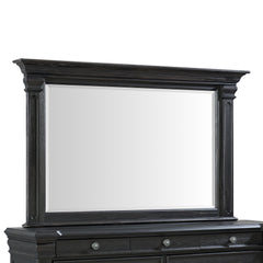 Kings Court Black Dresser & Mirror Set - Ornate Home