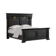 Kings Court Black King Bed - Ornate Home
