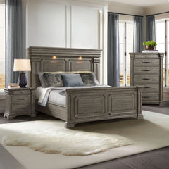 Kings Court Grey 3-Piece King Bedroom Set