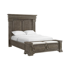 Kings Court Grey 5-Piece Queen Storage Bedroom Set