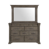 Kings Court Grey Dresser & Mirror Set - Ornate Home