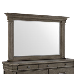 Kings Court Grey Dresser & Mirror Set - Ornate Home