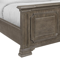 Kings Court Grey King Bed - Ornate Home