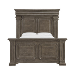 Kings Court Grey Queen Bed - Ornate Home
