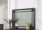 Kingsbury Black Dresser Top Mirror - Ornate Home