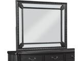 Kingsbury Black Dresser Top Mirror - Ornate Home