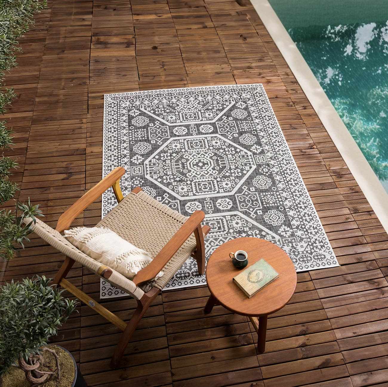 Kingscliff Nordic Outdoor Rug - Clearance - Ornate Home