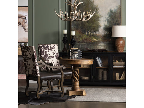Kingsley Brown Accent Table - Ornate Home