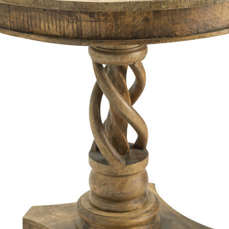 Kingsley Brown Accent Table - Ornate Home