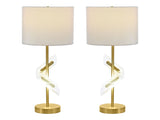 Kingsley Gold Table Lamp (Set of 2) - Ornate Home