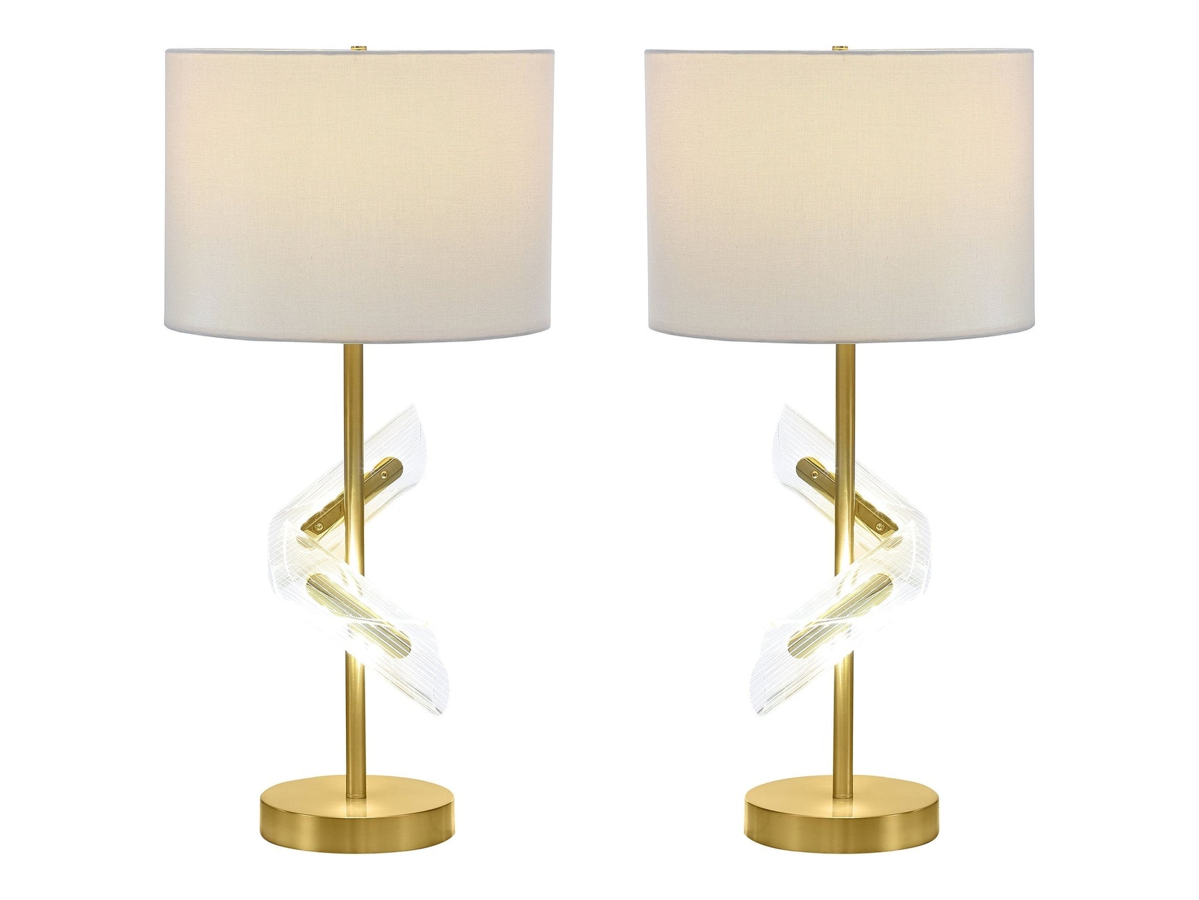 Kingsley Gold Table Lamp (Set of 2) - Ornate Home