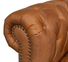 Kingston Brown Sofa - Ornate Home