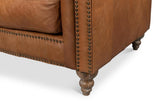 Kingston Brown Sofa - Ornate Home