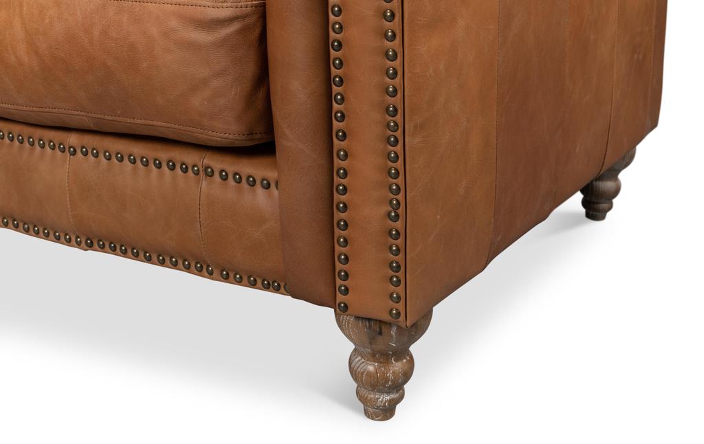 Kingston Brown Sofa - Ornate Home