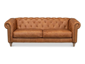 Kingston Brown Sofa - Ornate Home