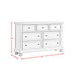 Kingston Cherry Brown Dresser - Ornate Home