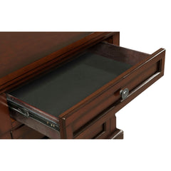 Kingston Cherry Brown Nightstand with Power - Ornate Home