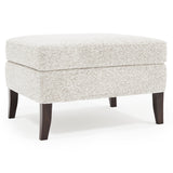 Kingston Mocha Ottoman Without Nails - Ornate Home