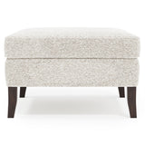 Kingston Mocha Ottoman Without Nails - Ornate Home