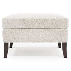 Kingston Mocha Ottoman Without Nails - Ornate Home
