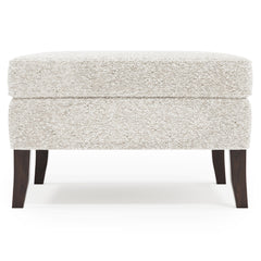 Kingston Mocha Ottoman Without Nails - Ornate Home