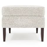Kingston Mocha Ottoman Without Nails - Ornate Home