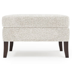 Kingston Mocha Ottoman Without Nails - Ornate Home