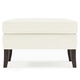 Kingston Mocha Ottoman Without Nails - Ornate Home