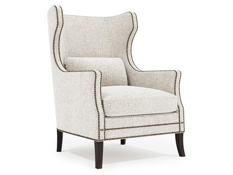 Kingston White/Cream Fabric Chair - Ornate Home
