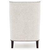 Kingston White/Cream Fabric Chair - Ornate Home