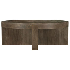Kinkaid Brown 3-piece Solid Wood Coffee and End Table Set - Ornate Home