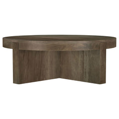 Kinkaid Brown 3-piece Solid Wood Coffee and End Table Set - Ornate Home