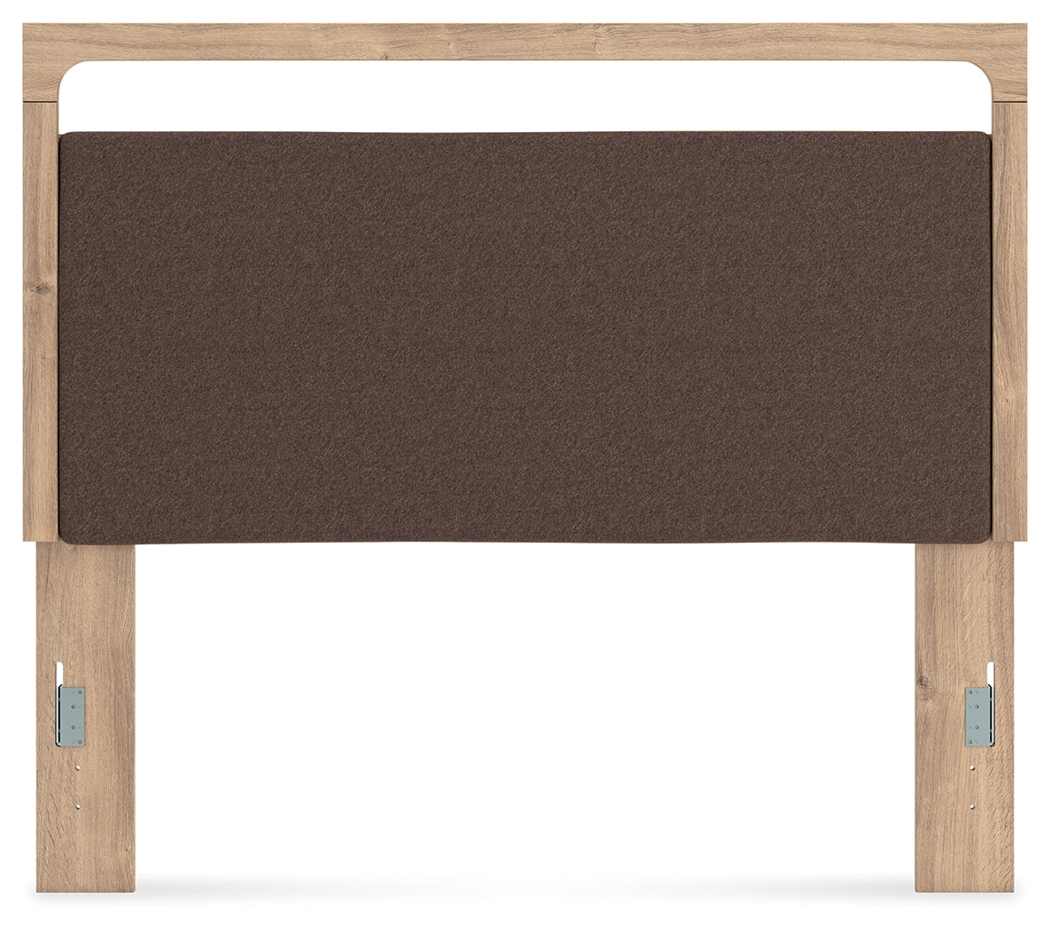 Kinlanni Tan/Brown Queen UPH Panel Headboard (Online Special Price) - Ornate Home